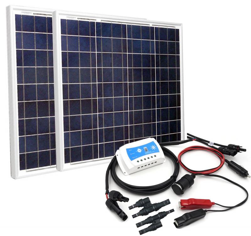 100W Solar Power Charging DIY Kit