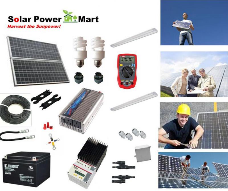 1,020W Solar Power DIY Kit