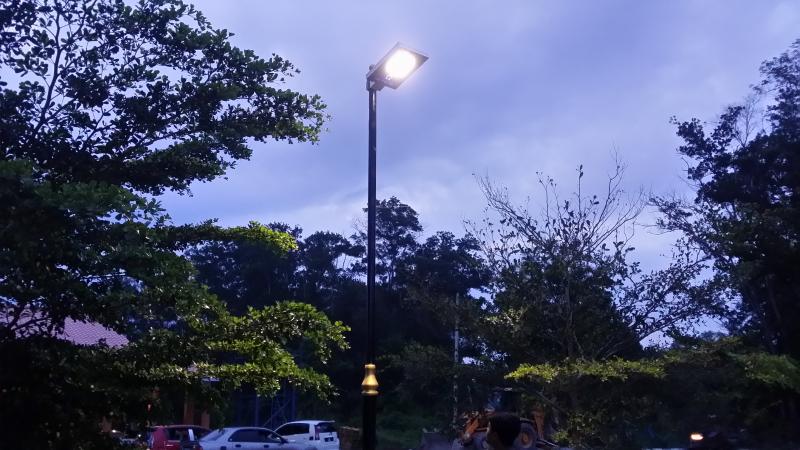 Solar Street Light Pahang Car Park Malaysia
