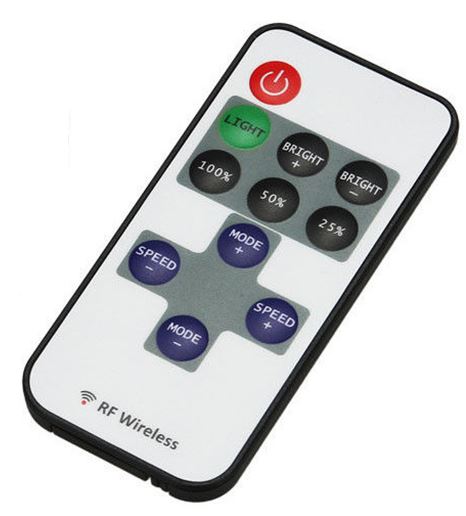 RF Remote Control With Dimmer
